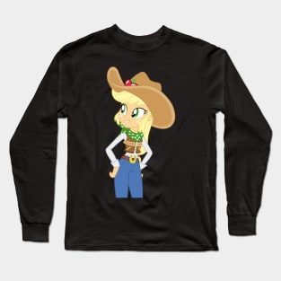 Cowgirl Applejack Long Sleeve T-Shirt